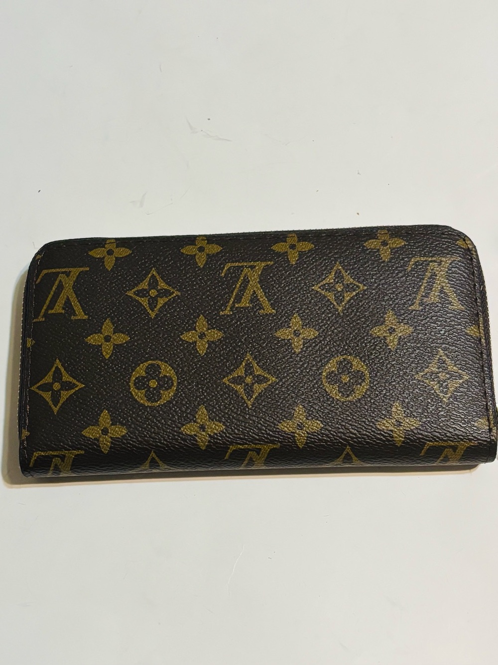 Brown Monogram Long Zip Wallet